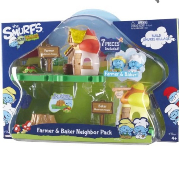 Jakk’s Other - The Smurfs Farmer & Baker Neighbor Pack